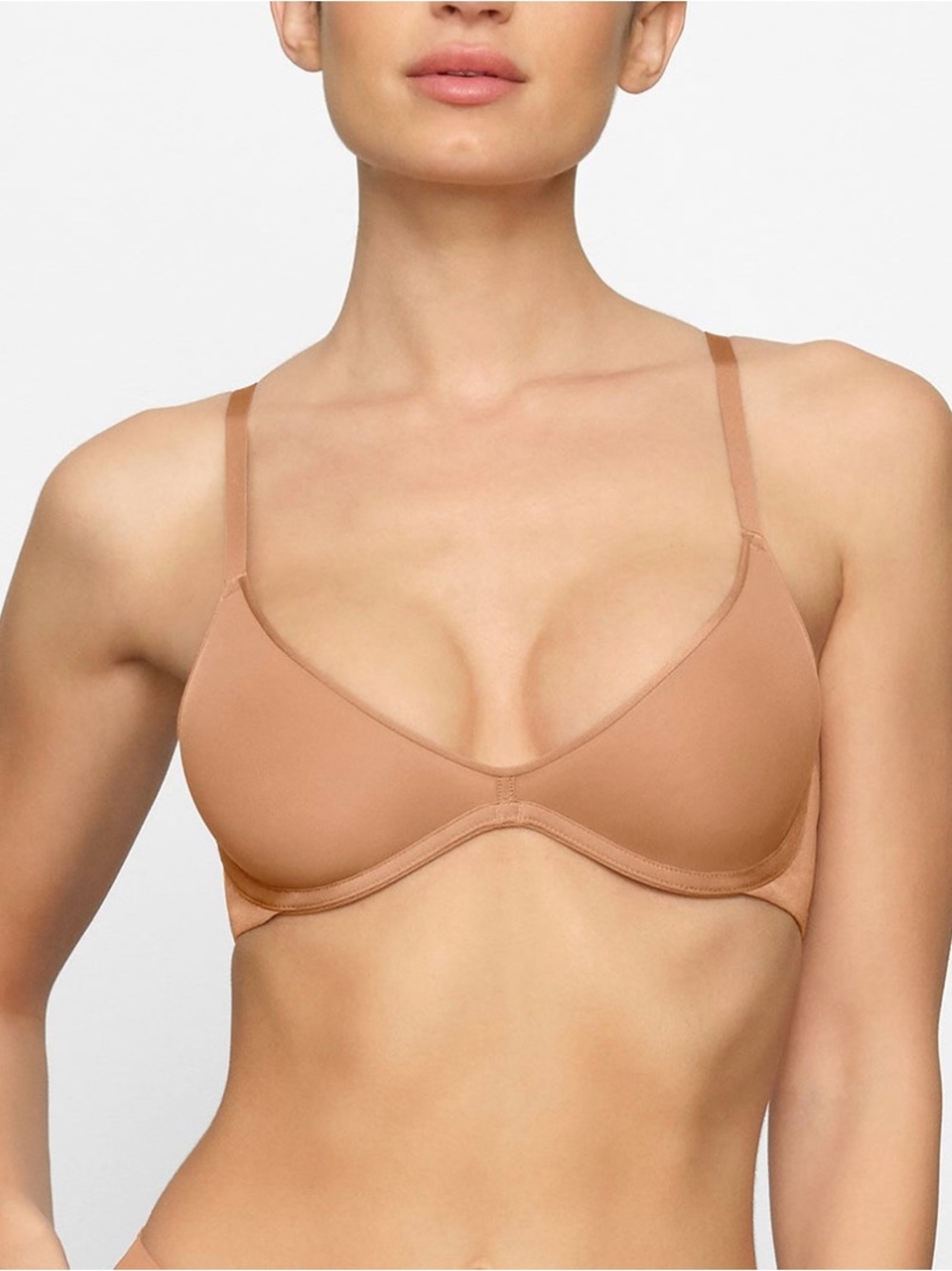 SKIMS Weightless Scoop Bra in Sienna size 32D